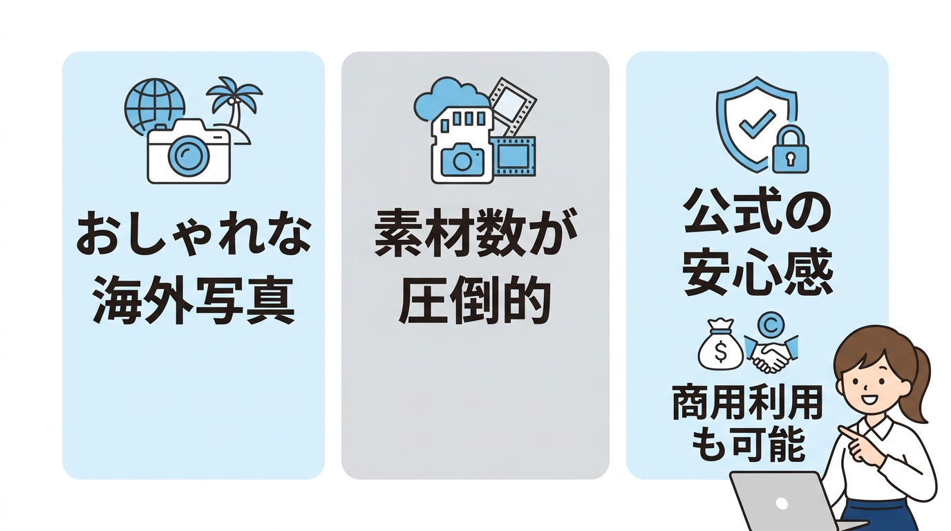パソコンの壁紙にお勧めの無料素材サイト3選
