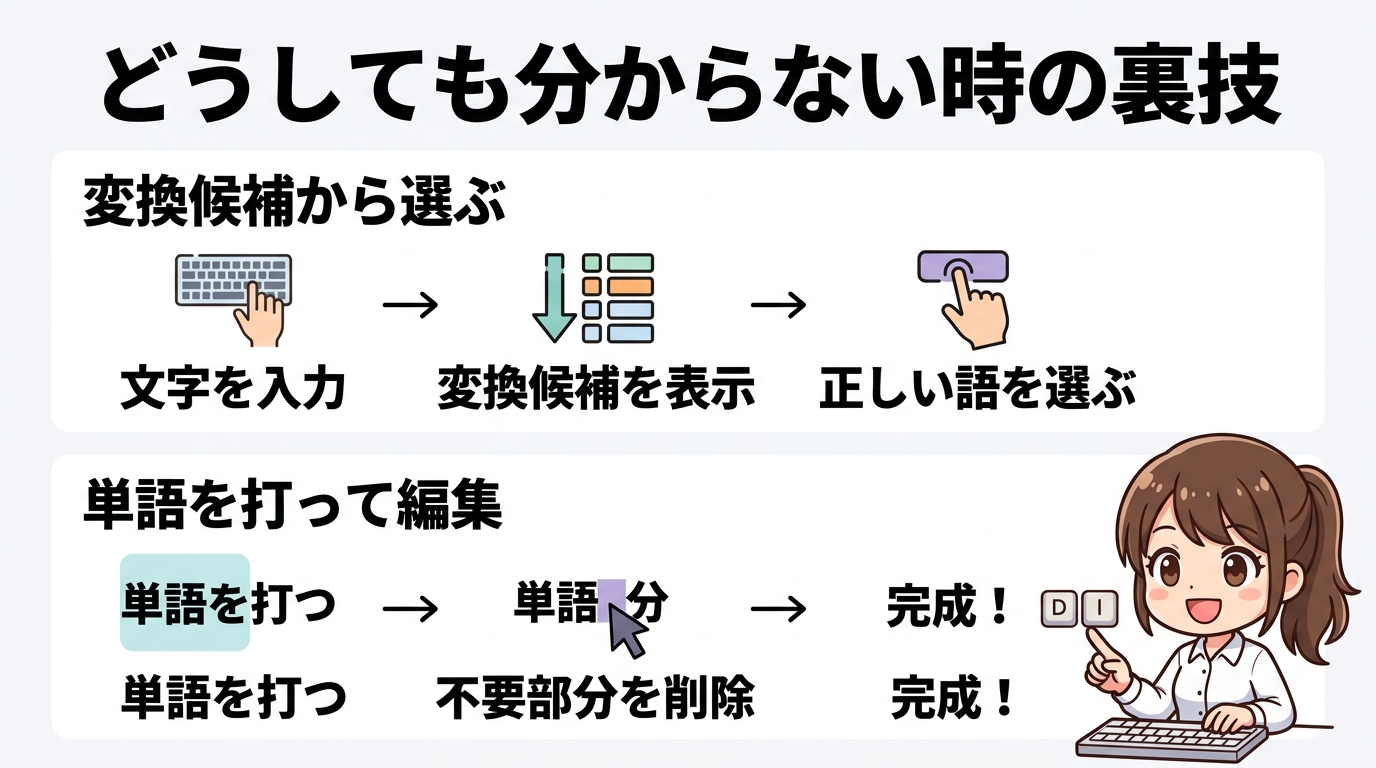 どうしても分からない時の裏技