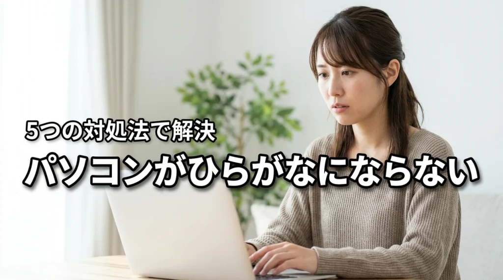 パソコンがひらがなにならない原因とは？今すぐ試せる5つの対処法