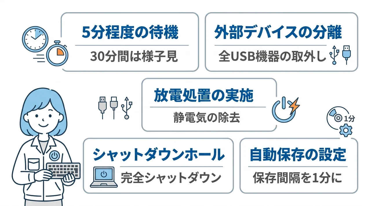 強制終了を回避して安全を守る5つのメリットある対策