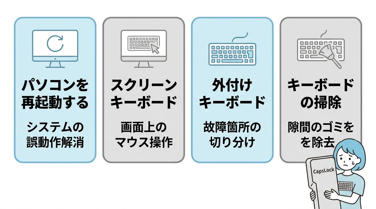 解除できない時の応急対処法