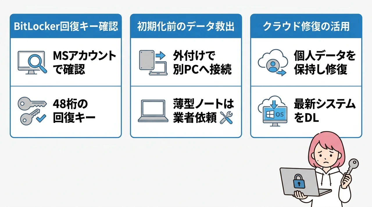 データを守るための最終手段と最新の注意点