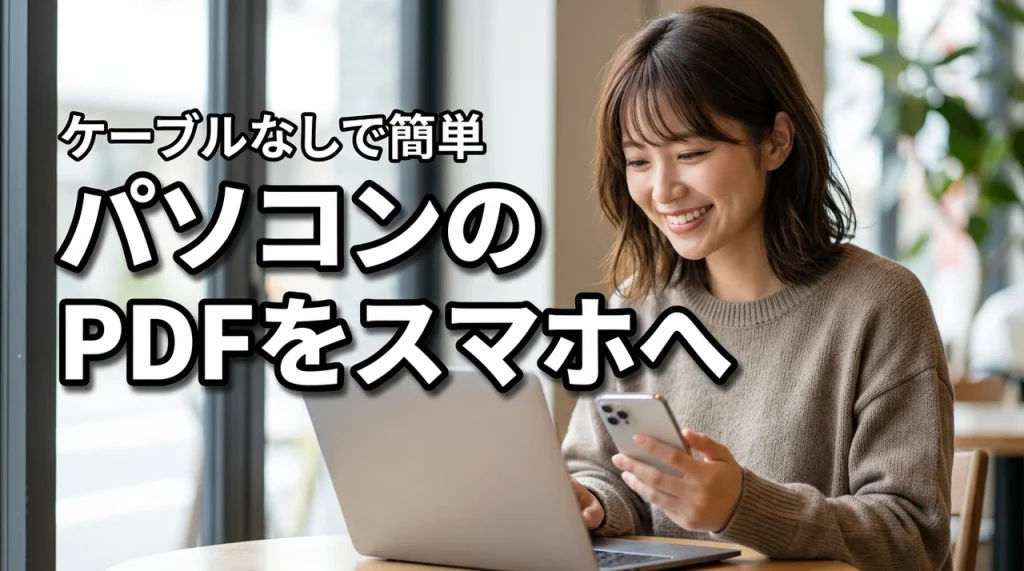 パソコンからスマホへPDFを送る方法