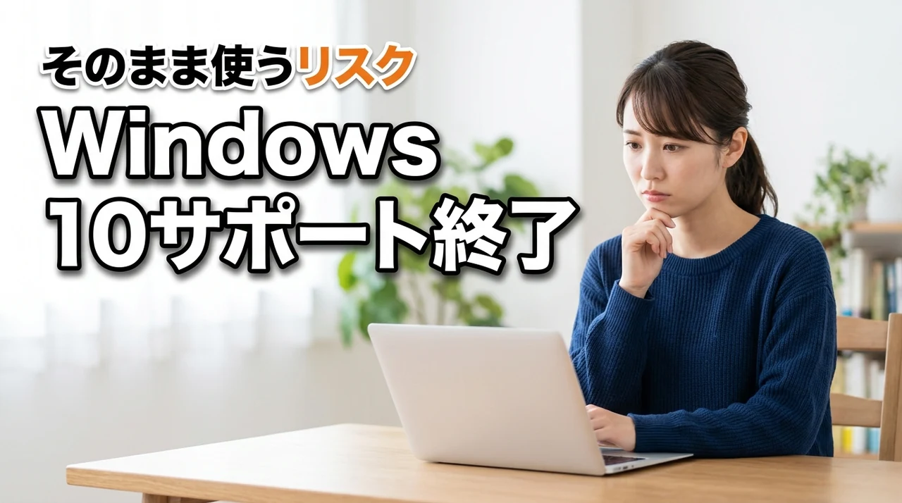 Windows 10をサポート終了後も使うとどうなるか