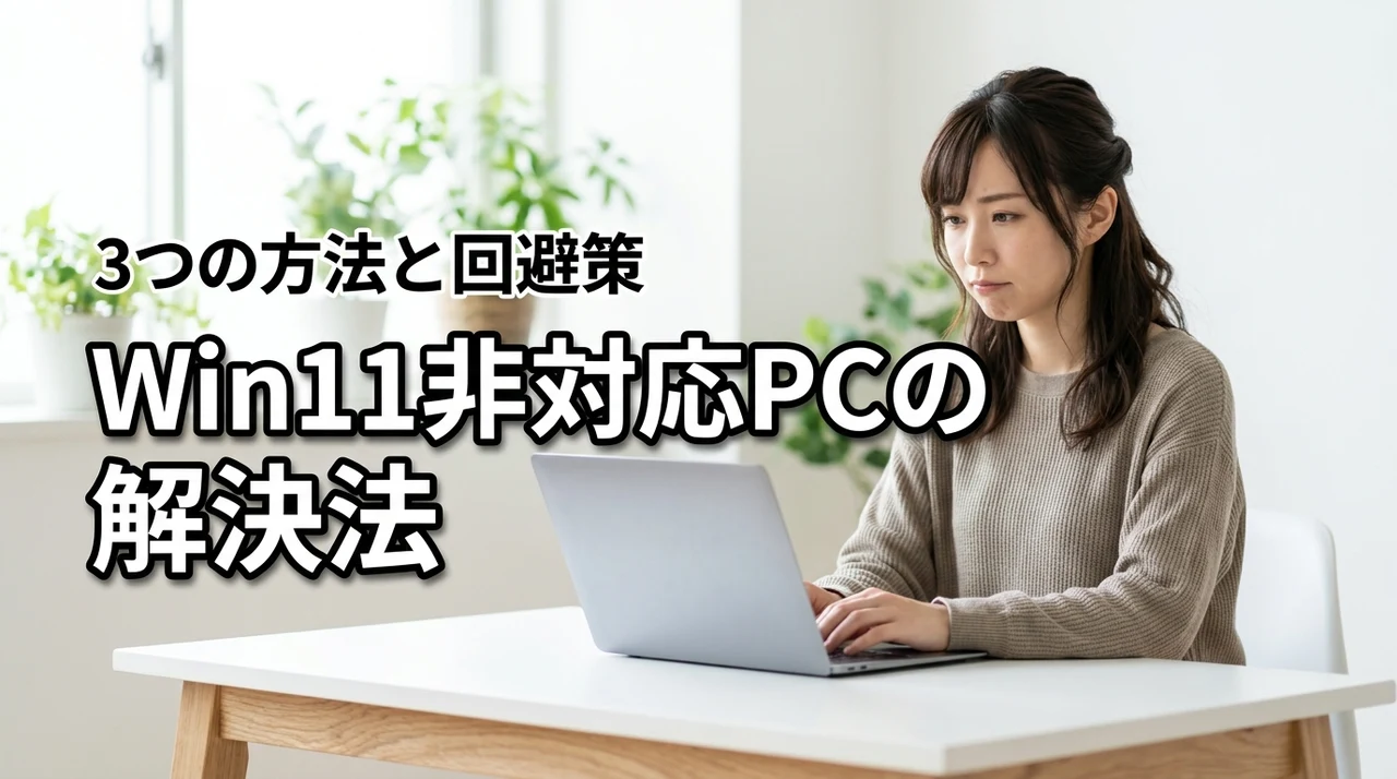 このPCではWindows 11を実行できません」エラーを解決する3つの方法と回避策