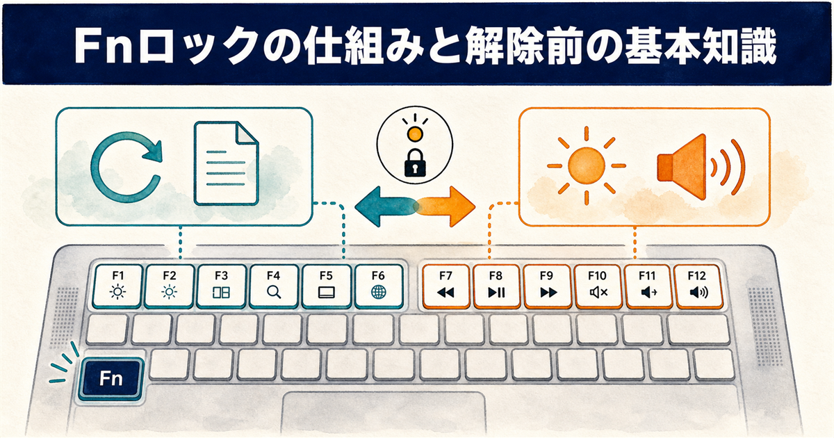 Fnロックの仕組みと解除前の基本知識